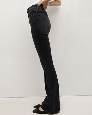 Beverly Skinny Flare in Washed Onyx