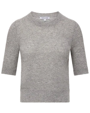 Heather Grey Cashmere Shana Sweater