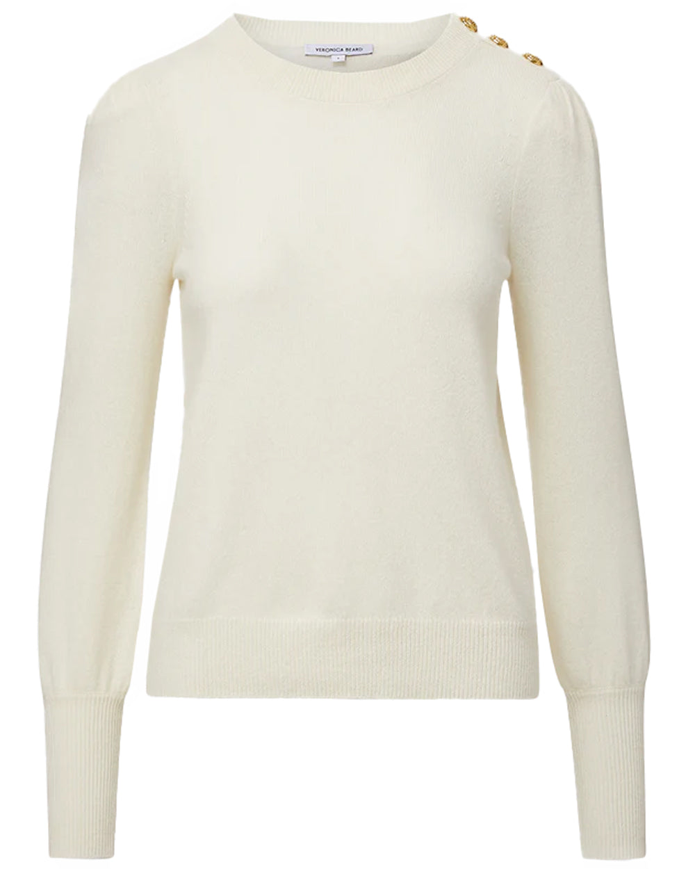 Ivory Cashmere Nelia Pullover