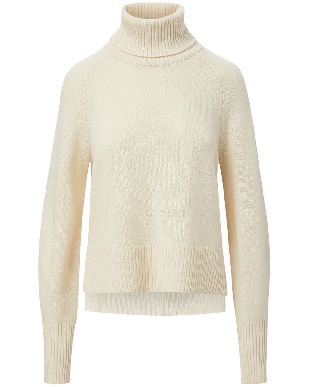 Ivory Lerato Cashmere Turtleneck Sweater