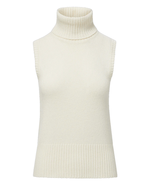 Ivory Mazzy Cashmere Shell