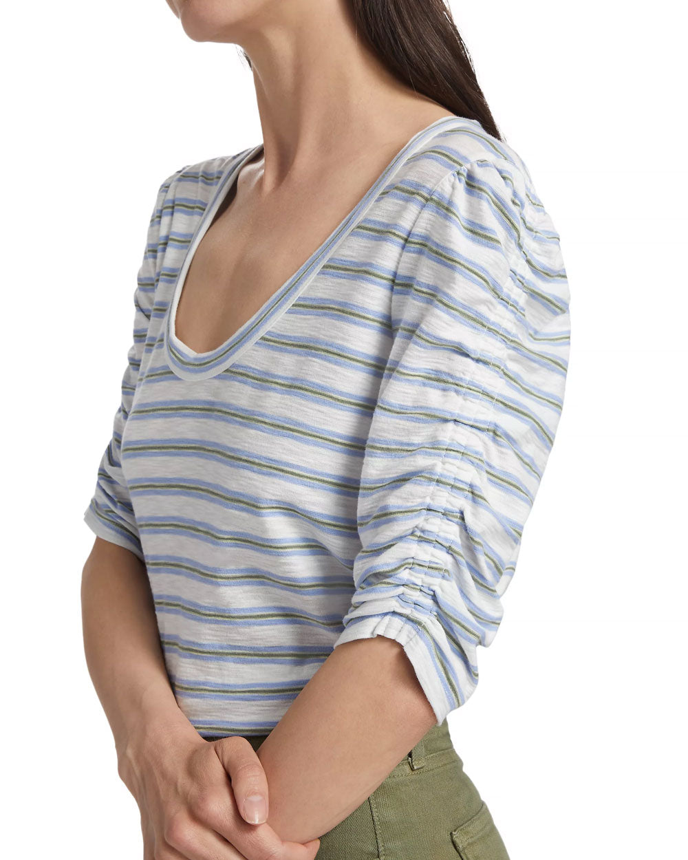 Multi Stripe Netto Tee