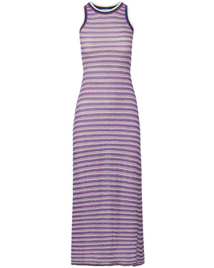 Multicolor Stripe Knit Sivan Dress