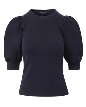 Navy Crew Neck Coralee Top