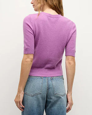 Orchid Dusk Cashmere Shana Sweater