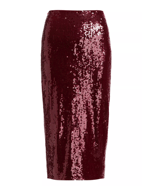 Wine Koa Skirt