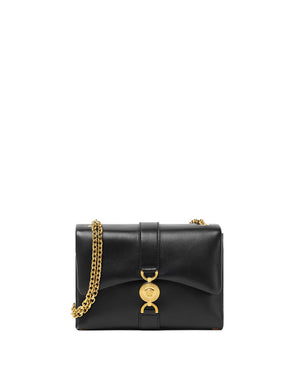 Kelio Crossbody Bag in Black and Gold