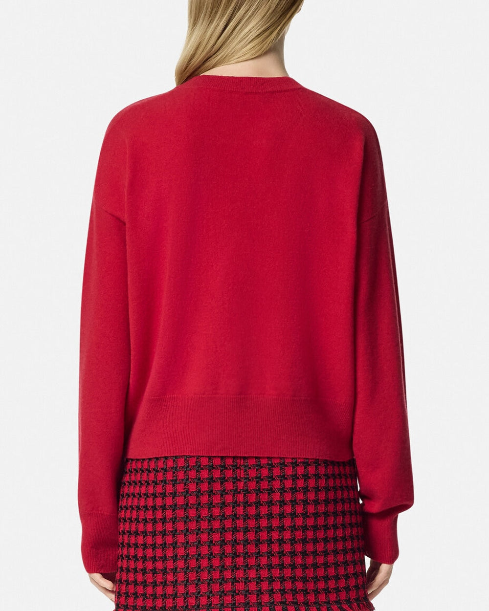 Lipstick Red Wool Icon Sweater