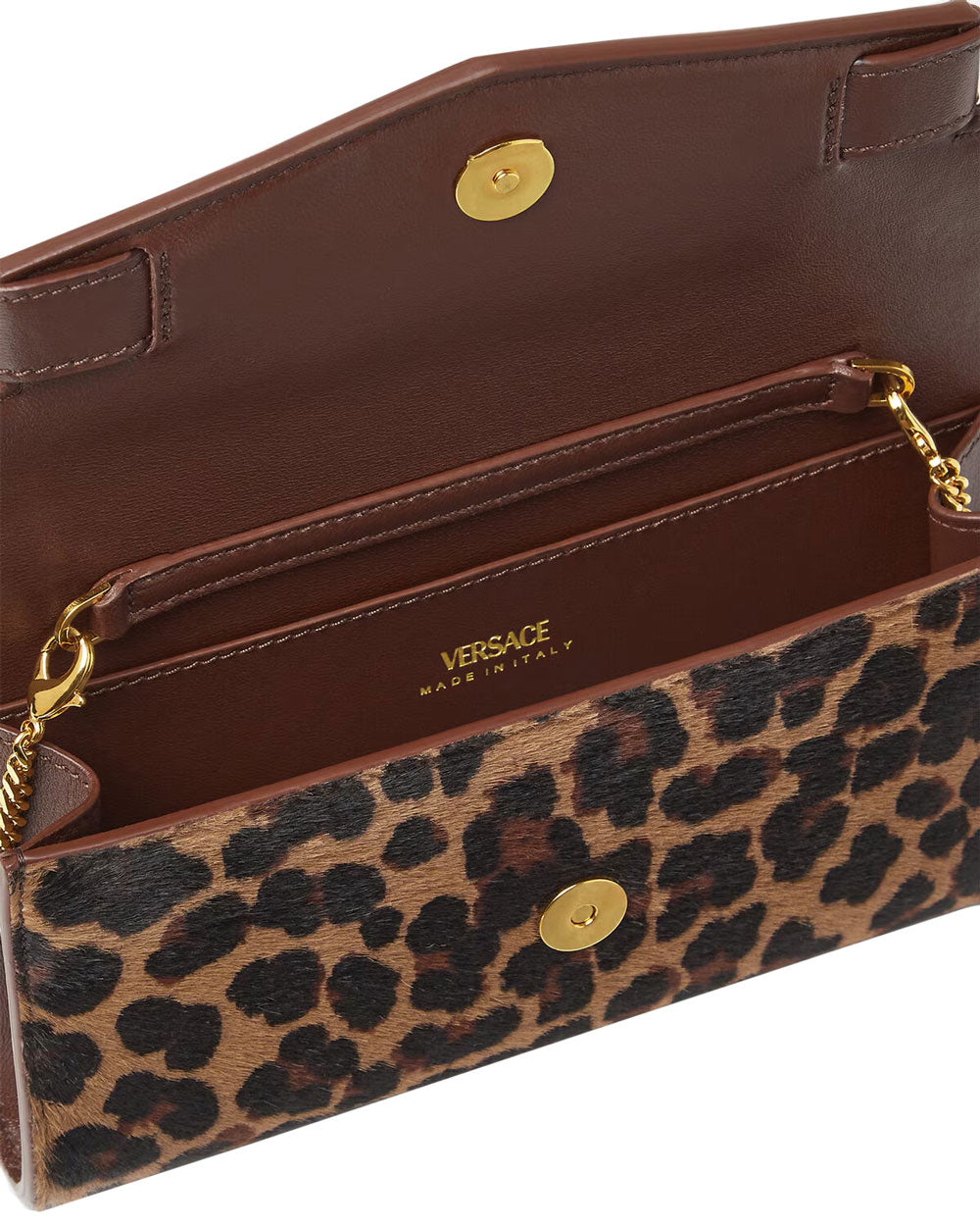 Mini Leopard Medusa 95 Clutch