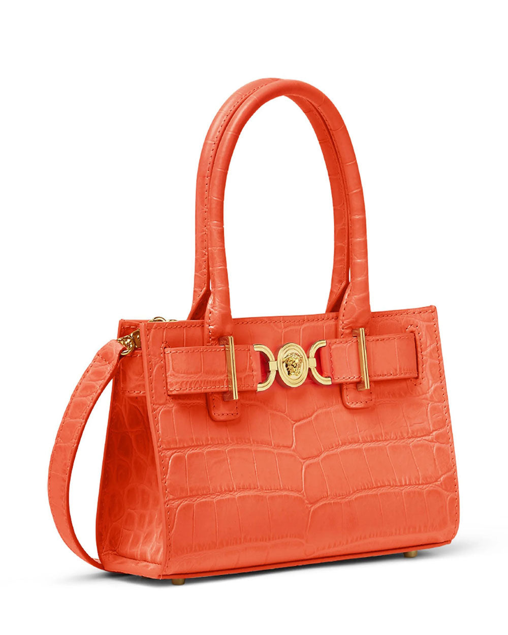Small Medusa 95 Tote Bag in Coral