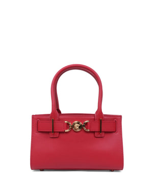 Small Medusa '95 Tote Bag in Lipstick Red