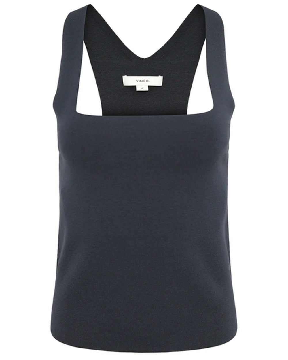 Graphite Square Neck Tank