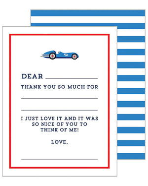 Vintage Car Fill in Cards
