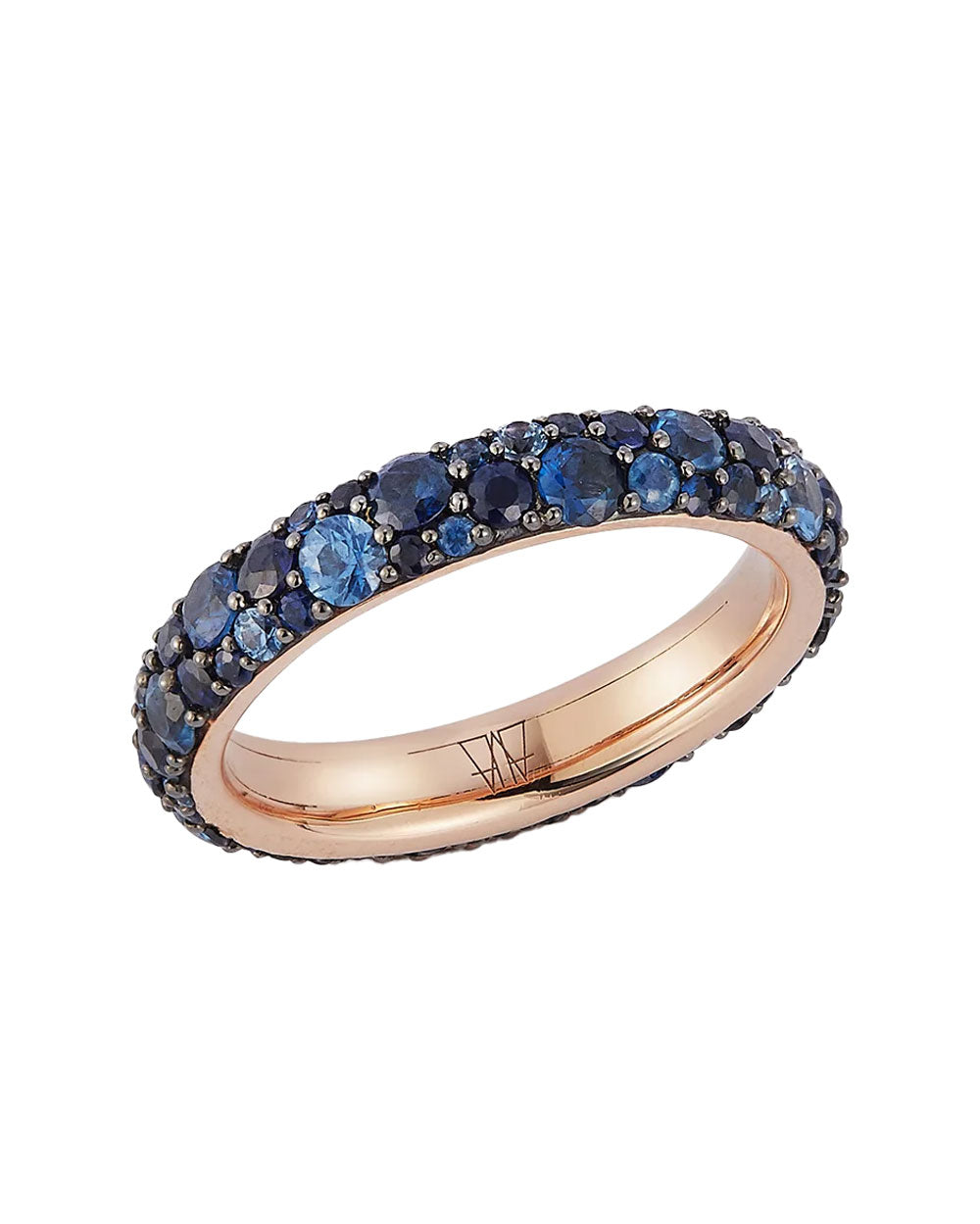 Blue Sapphire Band Ring