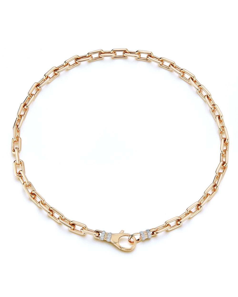 Clive Diamond Chain Link Necklace