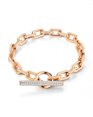 Diamond Toggle Link Bracelet