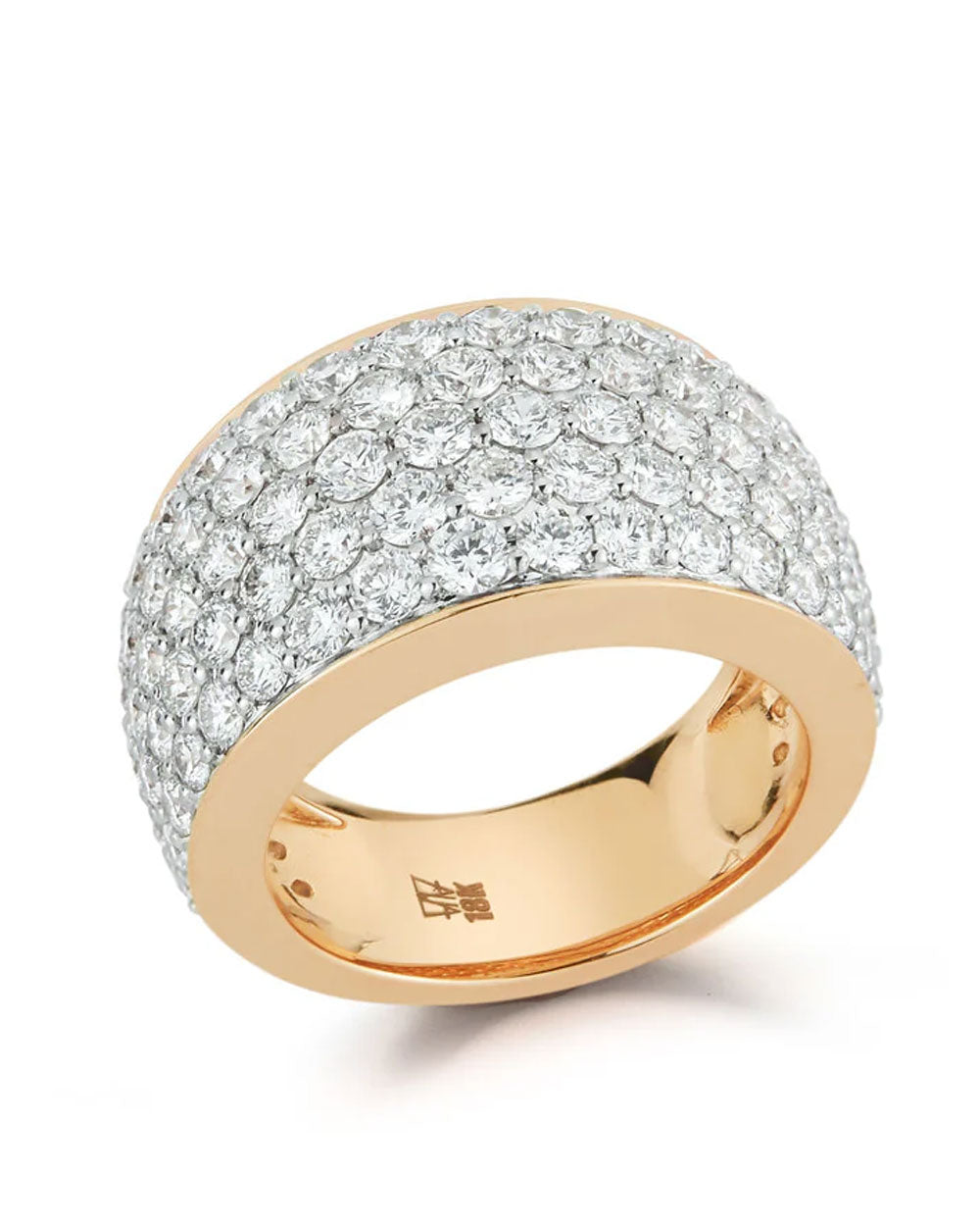 Lytton Pavé Diamond Bombe Ring