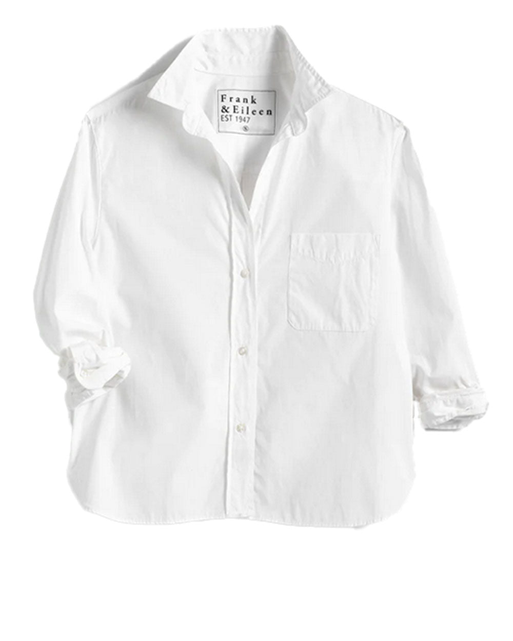 White Silvio Button Up Shirt