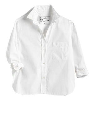 White Silvio Button Up Shirt