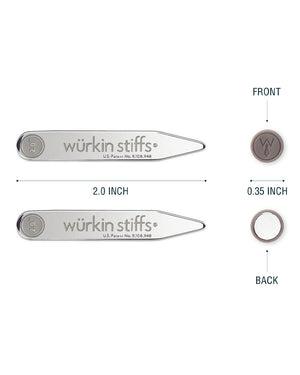 Wurkin Stiffs 2.75 Magnetic Power Collar Stays – Stanley Korshak