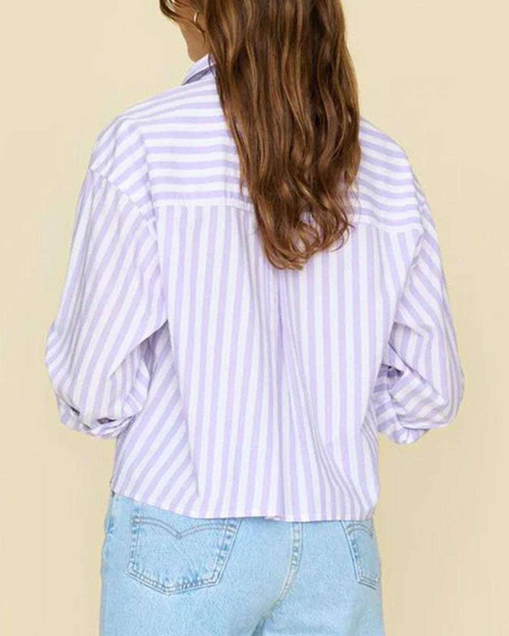 Amethyst Stripe Morgan Shirt