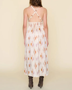 Cream Ikat Tavia Dress