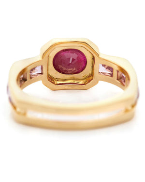Ruby and Pink Sapphire Circa Ring