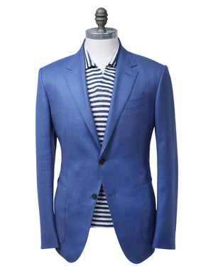 Solid Blue Sportcoat