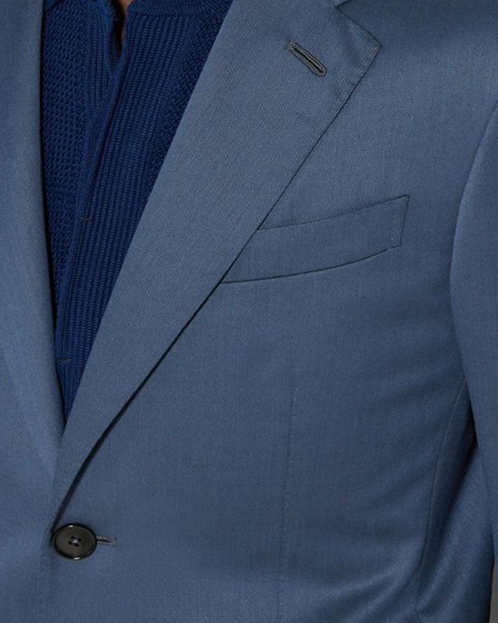 Avio Blue Solid Suit