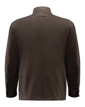 Dark Brown Cashmere Jacket