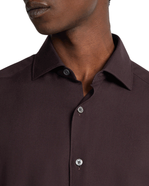 Dark Burgundy Cashco Sportshirt