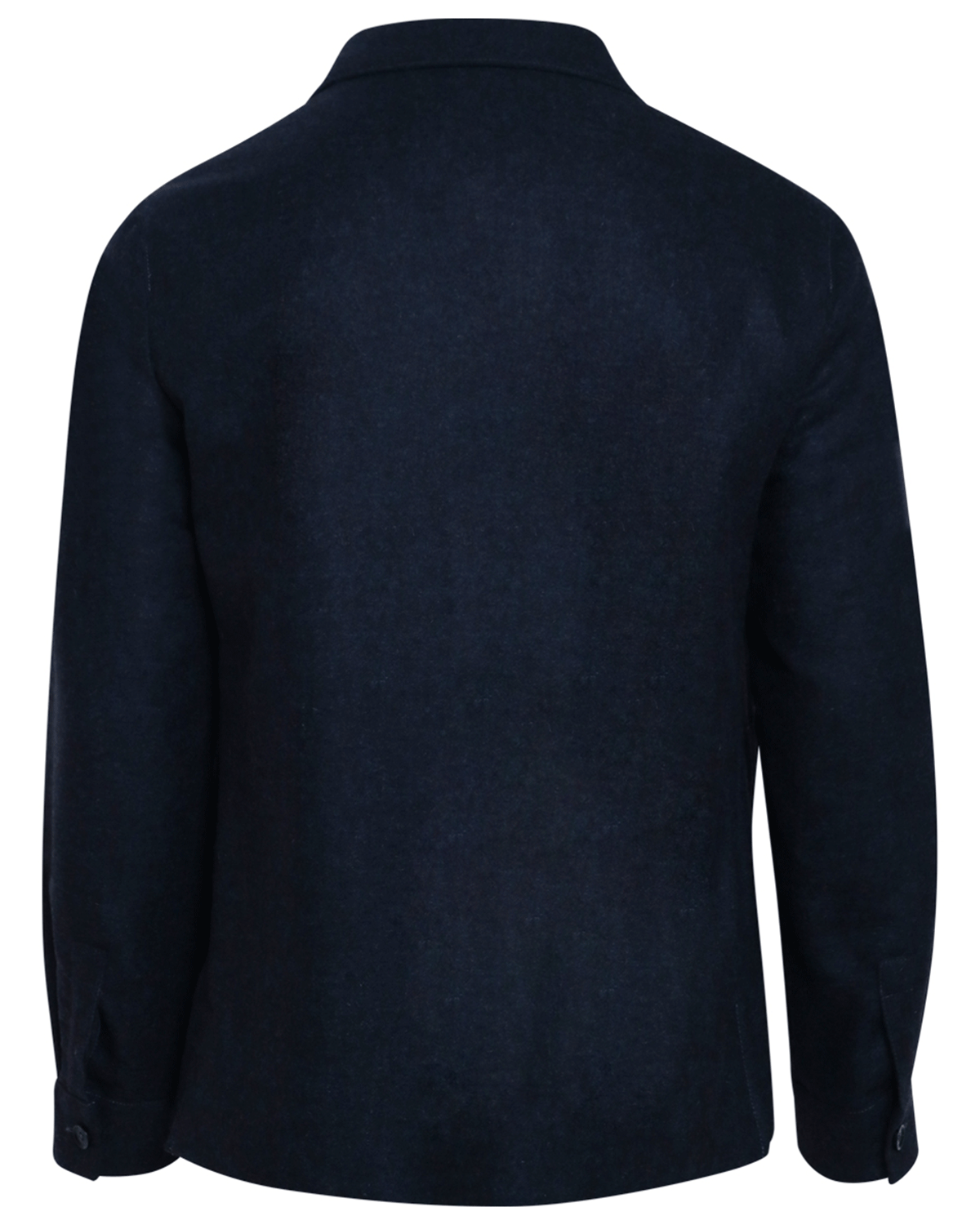 Dark Grey Wool Blend Chore Jacket
