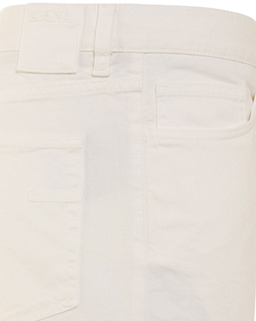 White Stretch 5 Pocket Pant