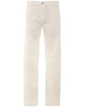 White Stretch 5 Pocket Pant