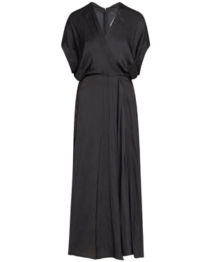 Black Long Aki Wave Dress