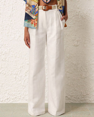 Ivory August Tuck Pant