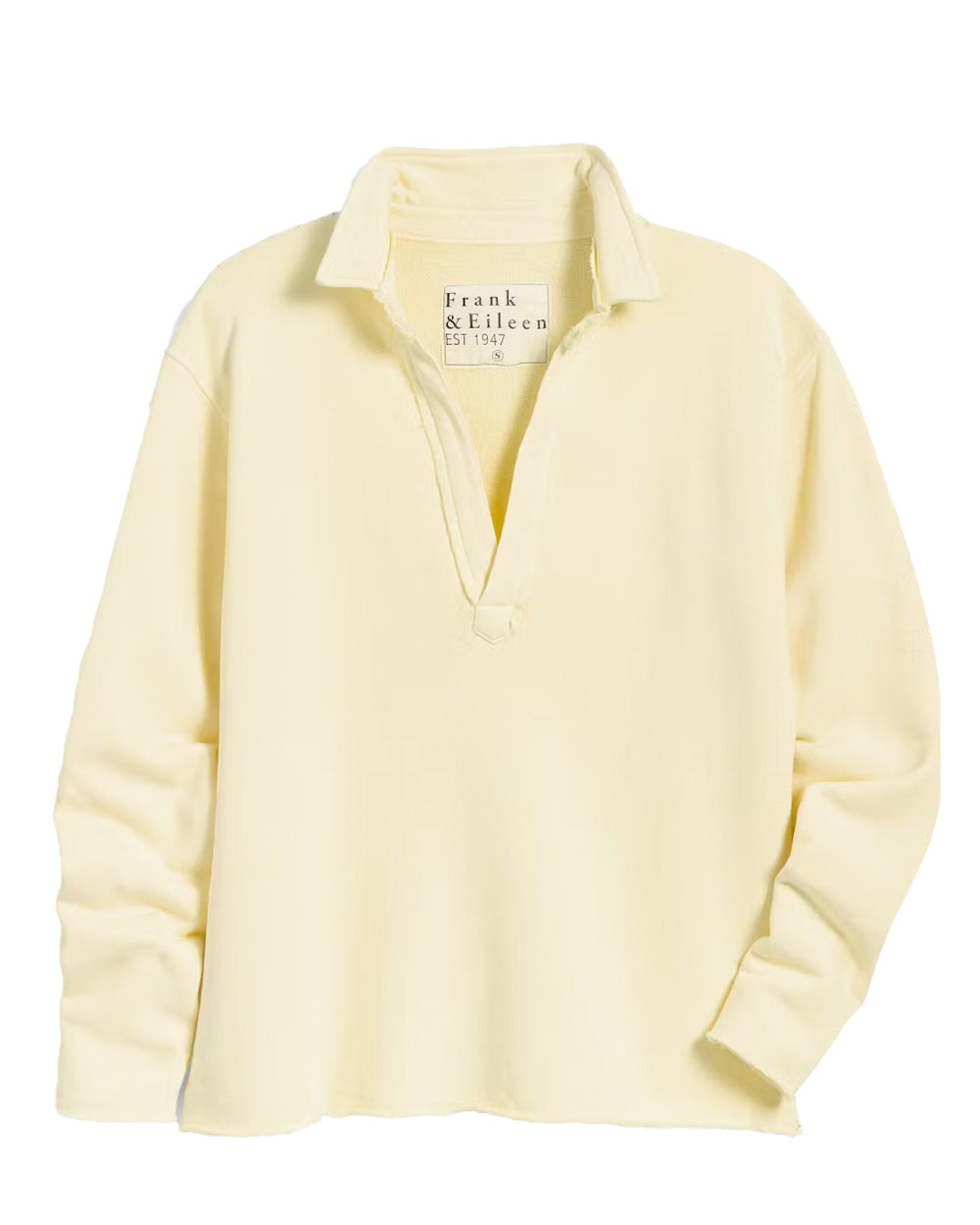 Canary Yellow Popover Henley