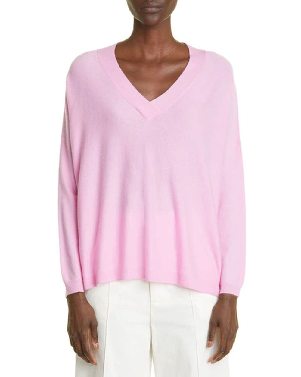 Candy Floss Bailey V Neck Sweater