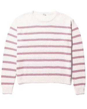 Cream and Pink Finn Pullover