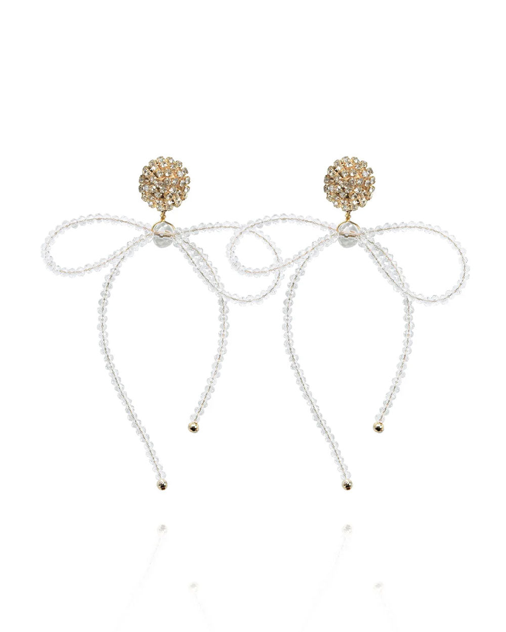 Saule Lucia Earrings in Crystal