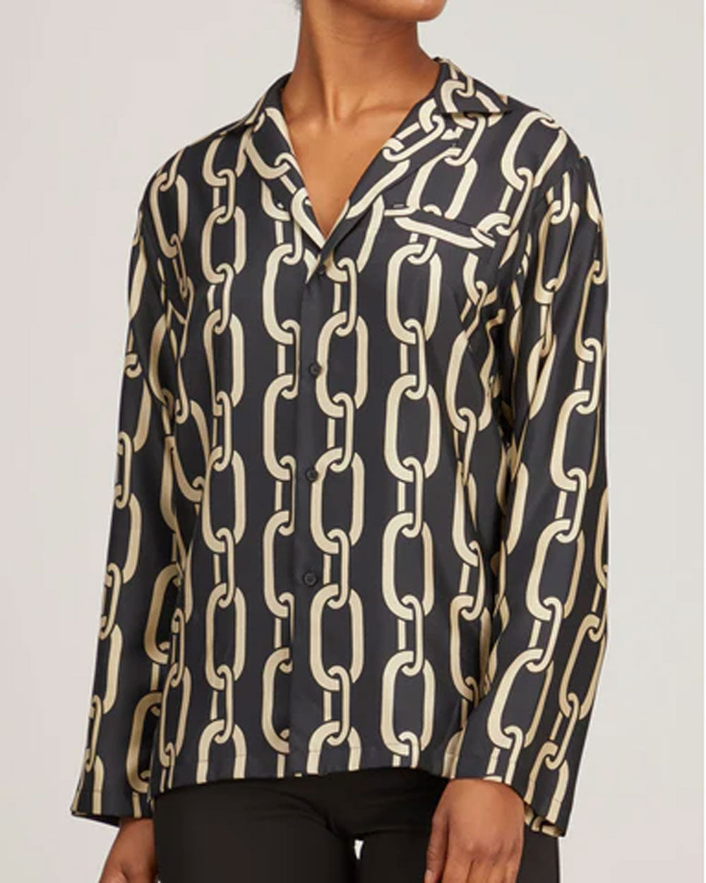 Big Chain Gold Juste Pyjama Shirt