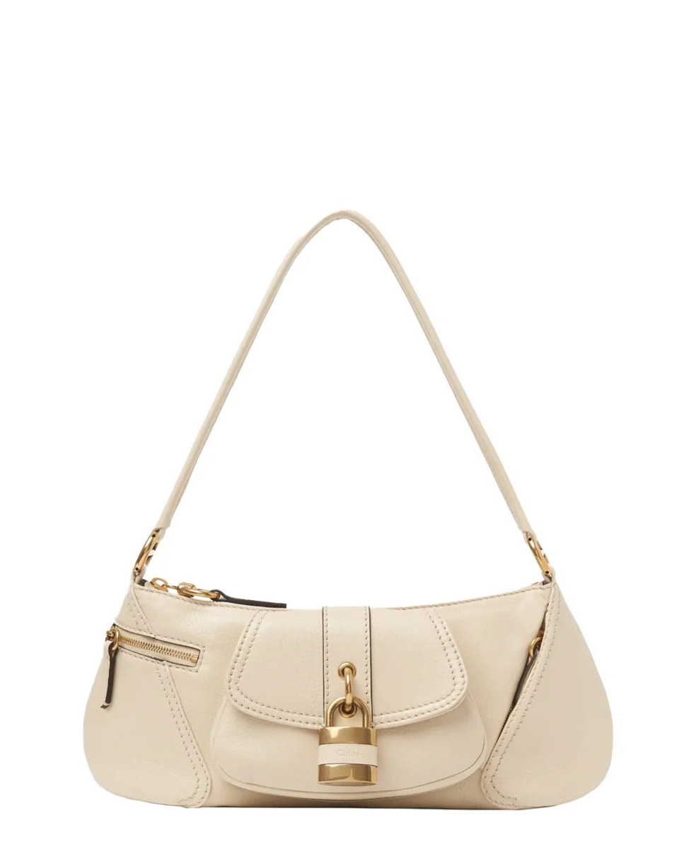 The 99 Shoulder Bag in Sweet Beige