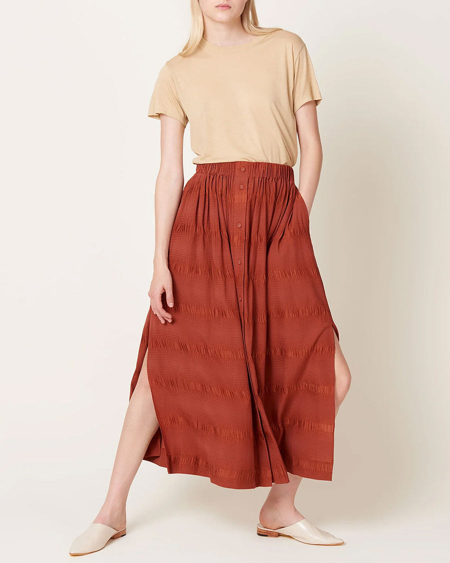 Terracotta Modo Skirt