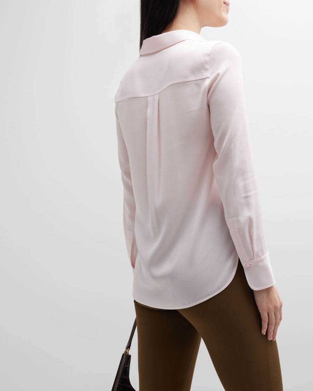 Rosewater Slim Fitted Blouse