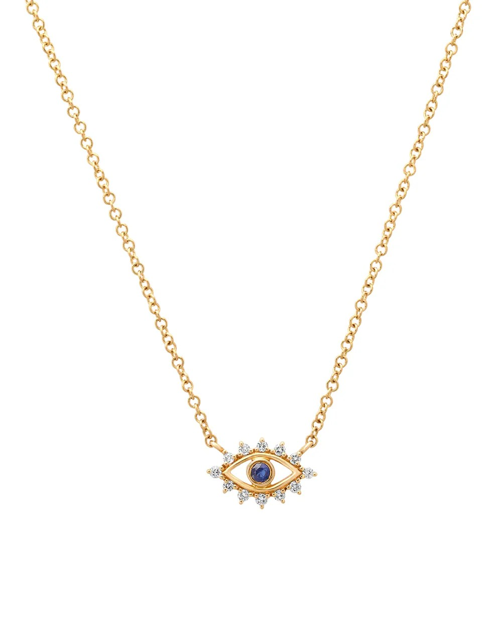 Mini Evil Eye Pendant Necklace