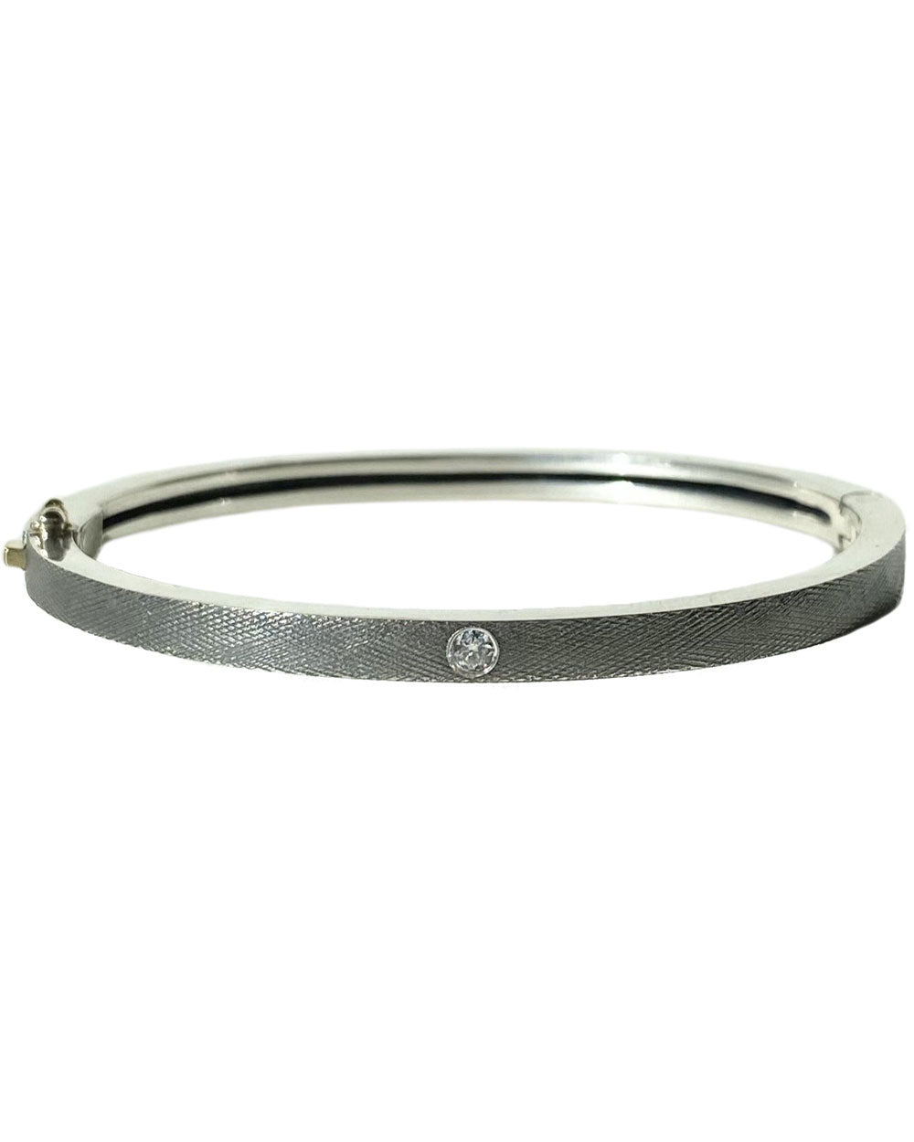 Sterling Silver Thin Valery Bangle