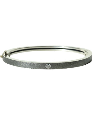 Sterling Silver Thin Valery Bangle