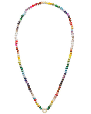 Rainbow Bead Foundation Necklace