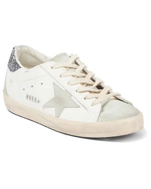 Women's Super Star Leather Sneakers in White