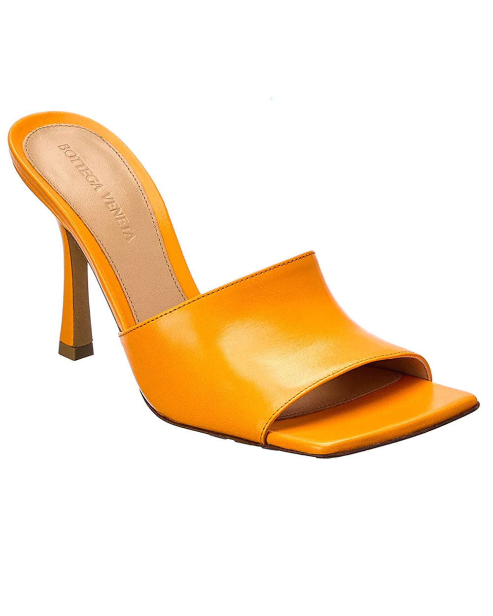 Bottega Veneta Stretch Sandal in Tangerine – Stanley Korshak